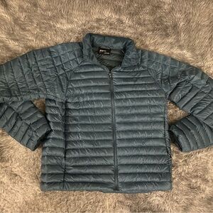 Marmot Puffer Jacket in Blue 100% goose down